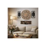 Salon İçin Tasarlanmış Duvar Saati Kişiye Özel 40 Cmdir No 127