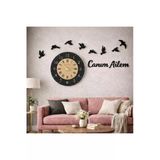 Salon Ve Odalar İçin Duvar Saati Kişiselleştirilebilir No 80