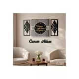 Salonlarıniza Şıklık Katacak Modern Duvar Saati 40 Cm Kişiye Özel No 30038