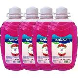 Saloon 2 Lt Sıvı Sabun Gül 4 Lü Paket