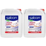 Saloon 5 lt 2'li Köpük Sabun Şeffaf Floral