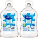 Saloon Beyaz Sabun Kokulu Sıvı Sabun 3 lt 2'li Nostaljik Rüzgar Özelliği ile Temizleyici