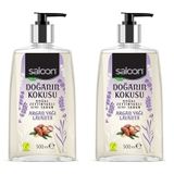 Saloon Doğanın Kokusu Argan Yağı Lavanta 500 ml 2'li Sıvı Sabun