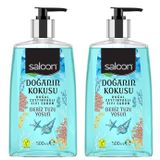 Saloon Doğanın Kokusu Deniz Tuzu Yosun 500 ml 2'li Sıvı Sabun