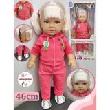 Salsepetial Büyük Boy Et Bebek 46 cm Kokulu Kutulu Model Bebek Tina Bebek 46 cm - Koyu Pembe