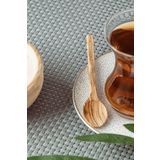 SaltanArt Zeytin Ağacı El Yapımı Ahşap Çay Kaşığı 12 cm Mutfak Gereci 12 cm SaltanArtNM145