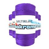 Saltıklar 4250 Mor 100 gr 5 Adet Polyester Makrome İpi