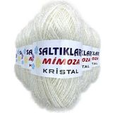 Saltıklar 64 5 Adet Mimoza Kristal Işıltılı Şal Patik Yelek İpi