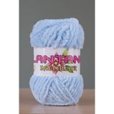SALTIKLAR Lantana Peluş Örgü Ipi Peluş Ip Ana Kuzusu 100gr Bebe Mavi-54