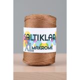 SALTIKLAR Xl Makrome 200gram 4mm - Premium Polyester Makrome Ipi 4mm Kahverengi-576
