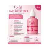 Salü Tırnak Eti Çıkarıcı 50 ml | Profesyonel Kütikül Remover | Hızlı Etki Manikür Pedikür Bakım Solüsyonu