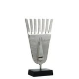 Salvador Dekoratif Obje Black - 27,31X10,80X48,3Cm Vitrin