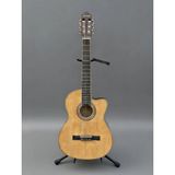 Salvador YNK2003 Ceq Elektro Klasik Gitar Kesik Kasa Cutaway Sap Ayarlı Pedli Kılıf Hediye - Açık Naturel