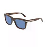 Salvatore Ferragamo SF 2088S 240 55 Kadın Dikdörtgen Kırçıllı Kahverengi Kemik Güneş Gözlüğü
