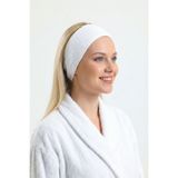 Salvia Dione %100 Pamuk Makyaj Saç Bandı Cilt Bakımı SPA Spor Yoga İçin Cırt Cırtlı Kafa Bandı