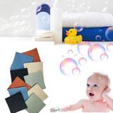 Salvia Dione 10’lu Müslin Bebek Yenidoğan Banyo Pamuklu Lif ve Kurulama Mendil Seti Anne Bebek Bakım Mendilleri - Seasons