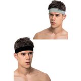 Salvia Dione 2li Erkek Spor Saç Bandı Sporcu Kafabandı Headband Tenis Ter Bantı Fitness Saç Bantları