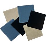 Salvia Dione 6lı Müslin Bebek Ağız Mendili Pamuklu Yumuşak Ağız Silme Temizleme Bezi Anne Bebek Bakım Bez Mendili - 25 x 25 cm - Ocean Blue