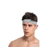 Salvia Dione Erkek Spor Saç Bandı Sporcu Kafa Bandı Headband Tenis Gym Ter Bantı Spor Fitness Saç Bantları Gri