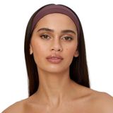 SALVIA DIONE Saç Bandı - Elastik Kaymaz İnce Esnek Pamuk Emici Kadın Saç Bandı Bandana, Unisex Spa Koşu Dans Yoga Pilates Bisiklet Fitness Saç Ter Bandı Kafabandı (Vişne Çürüğü Melanj, Standart)