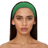 SALVIA DIONE Saç Bandı - Elastik Kaymaz İnce Esnek Pamuk Emici Kadın Saç Bandı Bandana, Unisex Spa Koşu Dans Yoga Pilates Bisiklet Fitness Saç Ter Bandı Kafabandı (Yeşil, Standart)