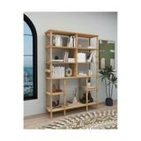 Salvia Kitaplık: Minimalist Mdf Ve Ahşap Tasarım, Kitaplık, Dosyalık, Plaketlik, Ev Ve Ofis Tasarım SALVİA Kitaplık