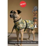 salya store Büyük Irk Köpek Yağmurluğu, Pixel & Earth Camo 9-55kg