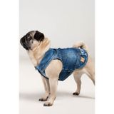 salya store Köpek Kot Yelek Tickle Me; Köpek Kıyafeti, Köpek Giysileri