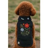 salya store Siyah köpek kot yelek, Jean köpek kıyafeti Yeni Sezon