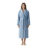Şalyaka Bornoz Bordo%100 Pamuk Unisex Spa Için Ideal Kadın/Erkek