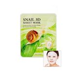 Salyangoz Özlü Onarıcı Yaprak Maske (23g*10ea*2set) Snail Healing 3D Sheet Mask