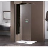 Sam Banyo Fırat Duş Paneli Black Style Siyah