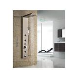 Sam Banyo Fırat Gri Bej Masajlı Duş, Dikey Duş Paneli, Shower Panel, Duş Fiskiyesi