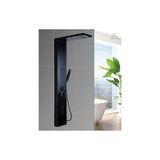 Sam Banyo Sam Niagara Black Style Duş Paneli, Masajlı Duş Seti, Dikey Jakuzi, Robot Duş,duş Fıskiyesi