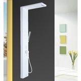 Sam Banyo Sam Niagara White Stayle Anti Finger Duş Paneli ,robot Duş, Duş, Masajlı Duş Seti, Duş Kolonu, Duş, Banyo Duş Seti,(El izi kalmaz)