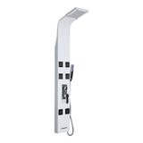 Sam Banyo Toscana Kare Jetli Duş Paneli Beyaz