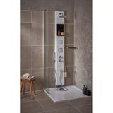 Sam Banyo Tuna Raflı Duş Paneli Krem 180 CM Krem