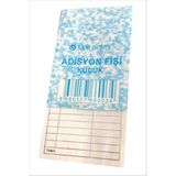 Sam Ofset Sam Adisyon Fişi, Adisyon Defteri 7X15 cm Ölçülerinde (Küçük Boy) 100 Yapraklı Numaralı - 36 Adet (3 Düzine)