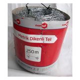Sam Tel Samtel Dikenli Galvenizli Bahçe Teli 1,25X1,25MM 250 Metre