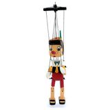 Sam Toys Ahşap Pinokyo Kukla Küçük Boy 20 cm