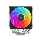 Sama A60l, Black, 2X120mm Argb Fan, Kule Tipi Hava Soğutma, 6 Adet Gelişmiş Nikel Kaplı Bakır Isı Borusu, Cpu Fan (Amd Tüm Işlemciler Ile Uyumlu)