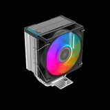 Sama X40L Black 1X100MM Argb Fan Kule Tipi Hava Soğutma 4 Adet Gelişmiş Kompozit Isı Borusu Cpu Fan (Amd ve Intel Tüm Işlemciler ile UYUMLU)(1923) - Siyah