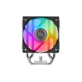 SAMA X40L, Black, 1x100mm ARGB Fan, Kule Tipi Hava Soğutma, 4 adet Gelişmiş Kompozit Isı Borusu,