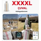 Saman Bugday Büyük Çuvalı 3 Adet 100X150