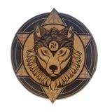 Saman Kurt - Deri Pec - Arma - Leather Patch