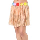 Saman Renk Püsküllü Hawaii Luau Hula Etek