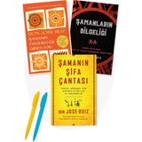 Şamanın Özgürlüğe Giden Yolu - Şamanların Bilgeliği - Şamanın Şifa Çantası - 3 Kitap - Don Jose Ruiz + Alfa Moda Kalem
