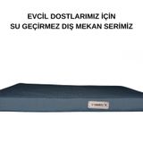 SAMARCO GRI IMP KEDİ-KÖPEK-YATAK-MİNDER-MAT-KULÜBE-KÜÇÜK-ORTA-BÜYÜK IRK DIŞ MEKAN (Medium)