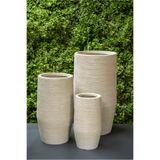 SAMART PEYZAJ MAİNE HAFİFLETİLMİŞ BETON UZUN SAKSI Ø33cm/H60cm - ORTA BOY,DELİKLİ,İÇ&DIŞ MEKAN