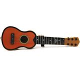 Samatlı Ispanyol Oyuncak Gitar Kahverengi